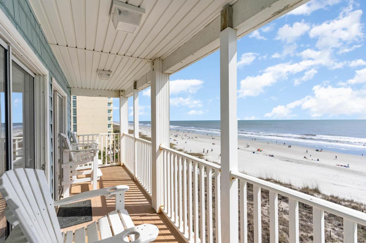 Spacious Penthouse Ocean Front 7 BR Condo - Ambassador Villas Unit 401 Myrtle Beach Exterior foto