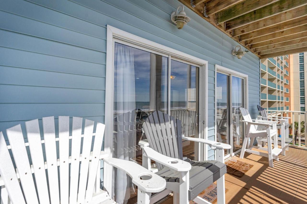 Spacious Penthouse Ocean Front 7 BR Condo - Ambassador Villas Unit 401 Myrtle Beach Exterior foto