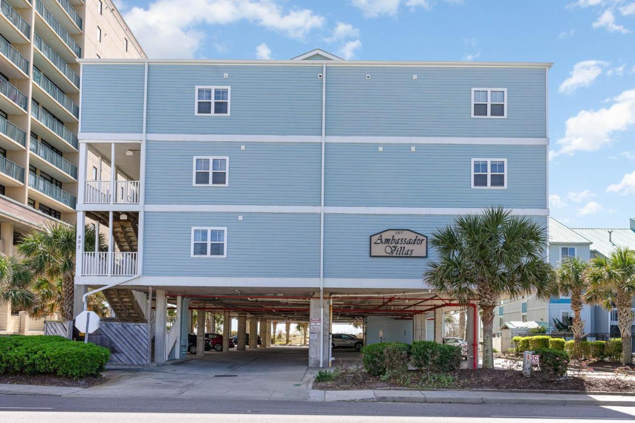 Spacious Penthouse Ocean Front 7 BR Condo - Ambassador Villas Unit 401 Myrtle Beach Exterior foto